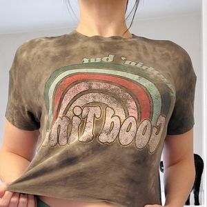 Crop Top Vintage Tee